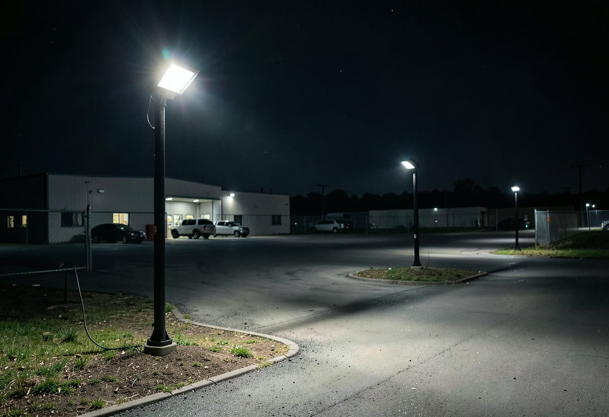 Commercial Solar Flood Lights in Perth by Spark Tech Electrical